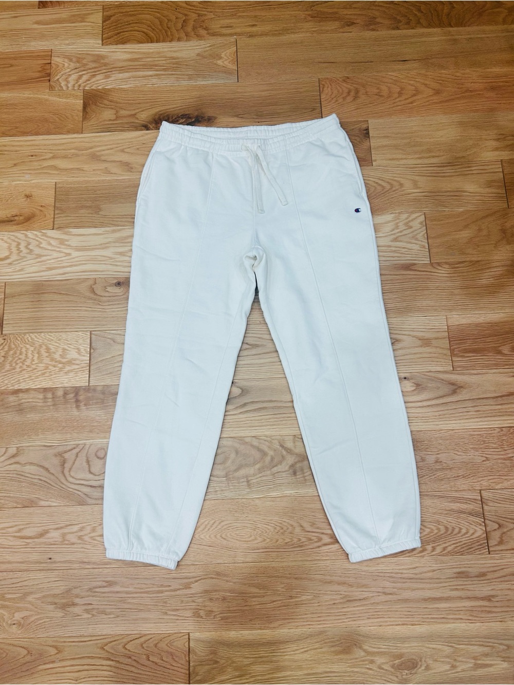 Champion Cream Men's Jogger Sweatpants